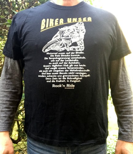 Shirt biker unser - "biker, vater